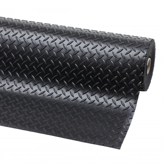 Gummibelegg, PVC-Diamond (rull)