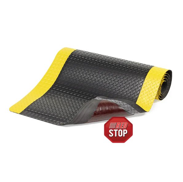 Cushion Trax® avlastningsmatte, Black/Yellow - RUBBERMAN